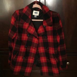 Buffalo Check Peacoat
